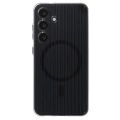 Accezz Lite Backcover mit MagSafe | Fluted | Samsung Galaxy S24 - Smokey Clear