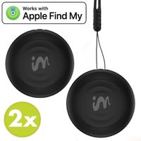 imoshion Mini Tag - Bluetooth-Tracker für iOS - 2 pack - Schwarz