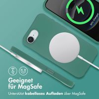 imoshion Color Backcover mit abnehmbarem Handykette und MagSafe Apple iPhone 16e - Dunkelgrün