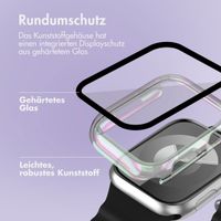 imoshion Full Cover glänzendes Hard Case für die Apple Watch Series 7 / 8 / 9 – 45 mm – Pearlescent