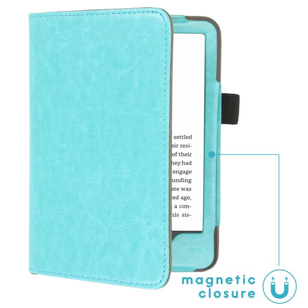imoshion Vegan Leather Klapphülle Amazon Kindle (2024) / Amazon Kindle (2022) 11th gen - Hellblau