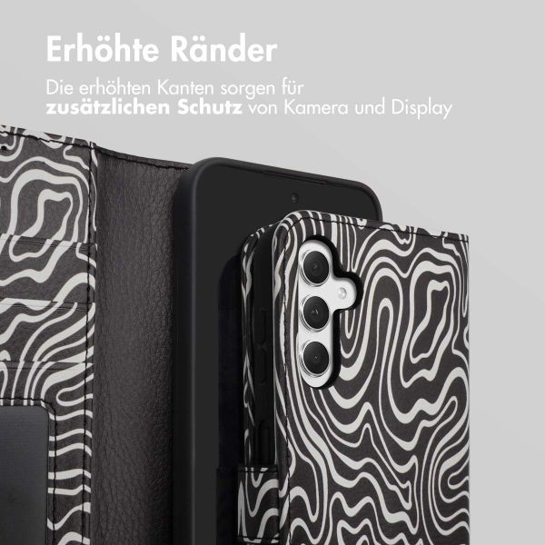 imoshion Design Klapphülle Samsung Galaxy A54 (5G) - Black And White