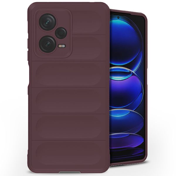 imoshion EasyGrip Backcover für das Xiaomi Redmi Note 12 Pro Plus - Aubergine