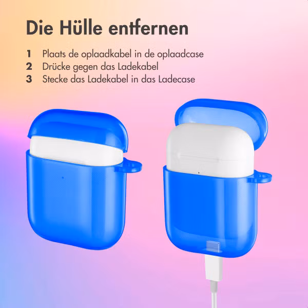 imoshion Neon Case Apple AirPods 1 / 2 - Kobaltblau