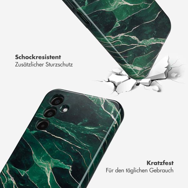 Selencia Vivid Tough Back Cover für das Samsung Galaxy A15 (5G/4G) - Chic Marble Quartz