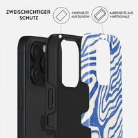 Burga Tough Back Cover für das iPhone 16 Pro - Seven Seas