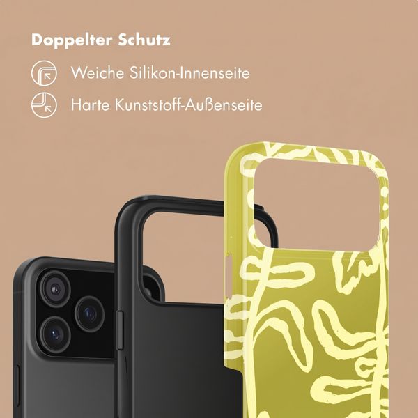 Selencia Vivid Back Cover Apple iPhone 18 Pro Max / 17 Pro Max - Chalky Bloom