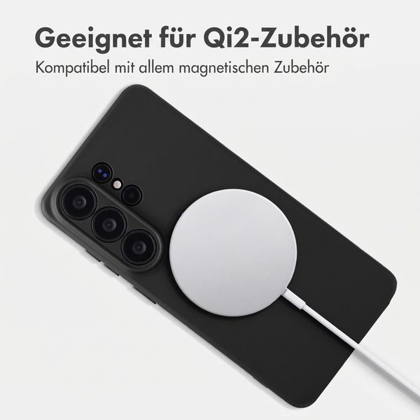 Accezz Grip Backcover mit MagSafe Samsung Galaxy S26 Ultra - Schwarz