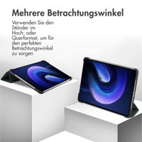 imoshion Trifold Klapphülle für das Xiaomi Pad 6 / 6 Pro - Dunkelgrün