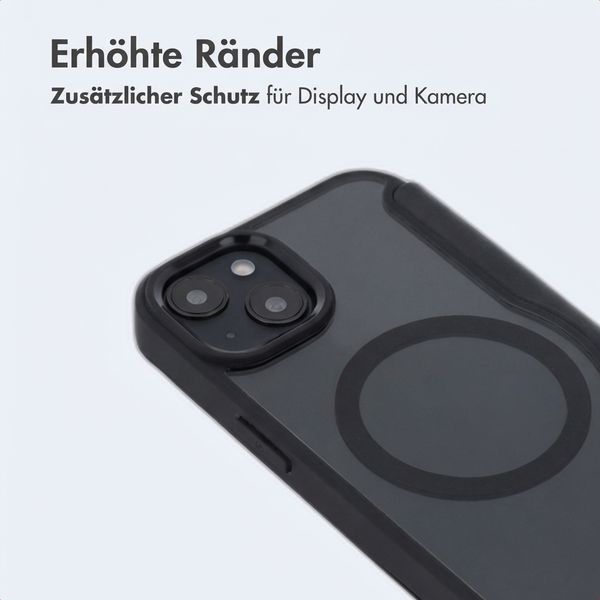 imoshion Transparente Bookcase mit MagSafe Apple iPhone 14 / 13 - Schwarz