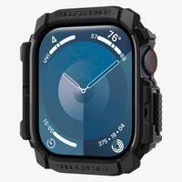 Spigen Rugged Armor™ Hülle für Apple Watch Series 10 / 11 - 42 mm - Matte Black