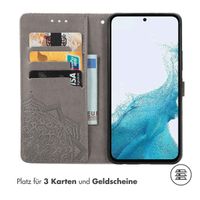 imoshion Mandala Klapphülle Samsung Galaxy A34 (5G) - Grau