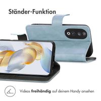 imoshion Luxuriöse Klapphülle Honor 90 - Hellblau