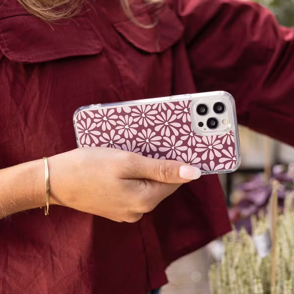 imoshion Design Hülle Apple iPhone SE (2022 / 2020) / 8 / 7 - Bloom Love Blush