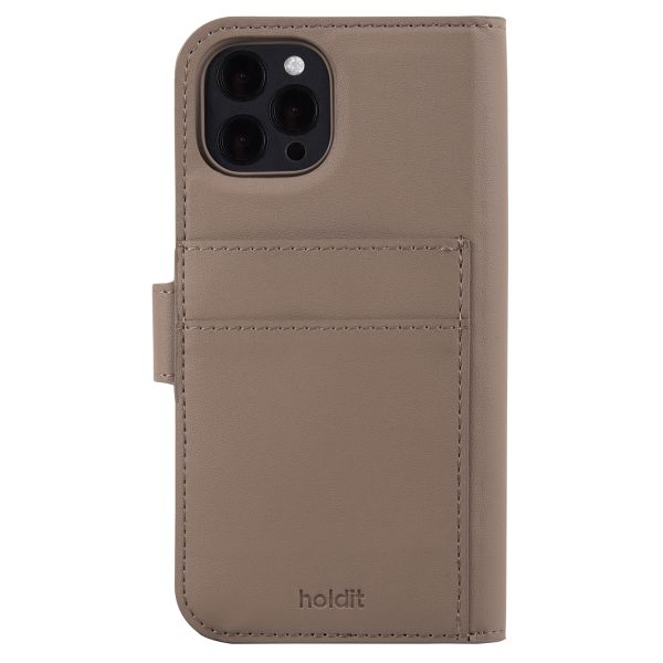 Holdit Wallet Case Magnet Plus für das iPhone 12 (Pro) - Mocha Brown