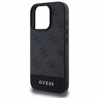 Guess Bottom Stripe 4G Back Cover Apple iPhone 16 Pro - Grau