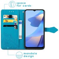 imoshion Mandala Klapphülle für das Oppo A16(s) / A54s - Türkis