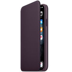 Apple Leather Folio Klapphülle Violett für das Apple iPhone 11 Pro Max