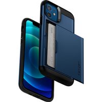 Spigen Slim Armor CS Case für das Apple iPhone 12 (Pro) - Dunkelblau