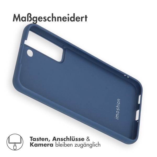 imoshion Color TPU Hülle für das Samsung Galaxy S22 - Dunkelblau