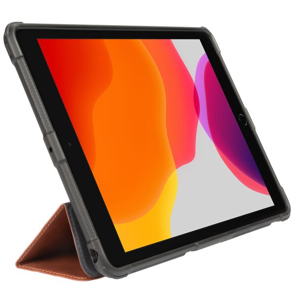 Gecko Covers Rugged Klapphülle iPad 9 (2021) 10.2 Zoll / iPad 8 (2020) 10.2 Zoll / iPad 7 (2019) 10.2 Zoll - Braun