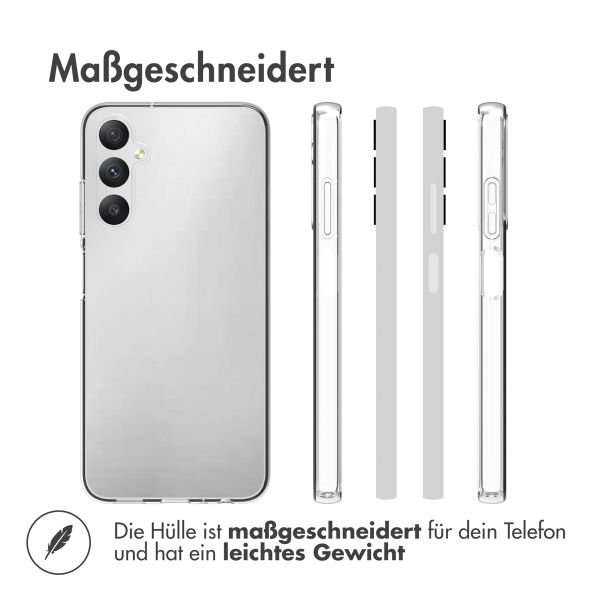 Accezz TPU Clear Cover für das Samsung Galaxy A05s - Transparent