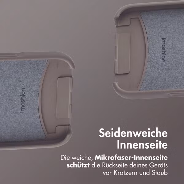 imoshion Color Backcover mit abnehmbarem Handykette und MagSafe Samsung Galaxy S26 - Black Coffee