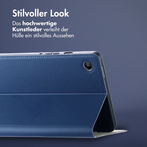 Accezz Classic Klapphülle Samsung Galaxy Tab A11 - Dunkelblau
