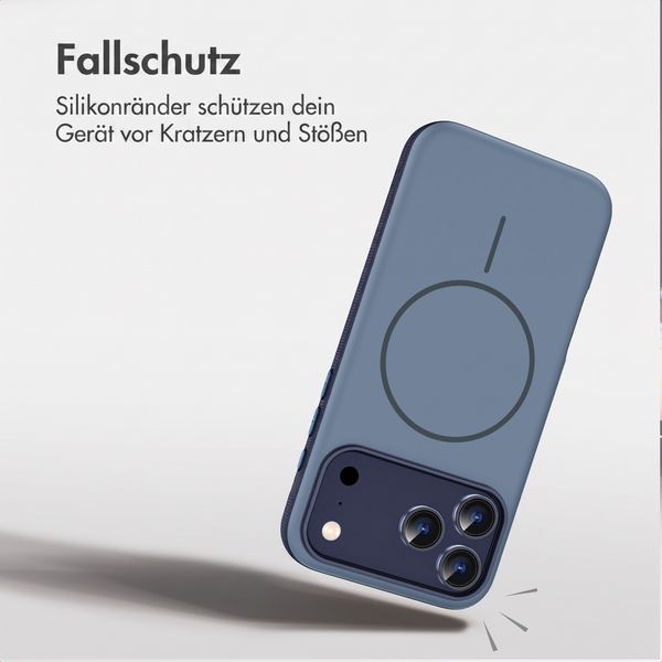 imoshion Color Backcover mit Thin MagSafe Ring Apple iPhone 17 Pro - Dunkelblau