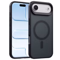 Accezz Rugged Frosted Back Cover mit MagSafe Apple iPhone Air - Schwarz