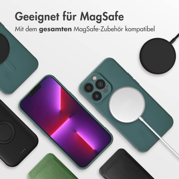imoshion Color Back Cover mit MagSafe Apple iPhone 13 Pro - Dunkelgrün