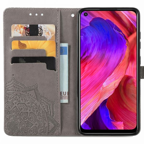imoshion Mandala Klapphülle Oppo A74 (5G) / A54 (5G) - Grau