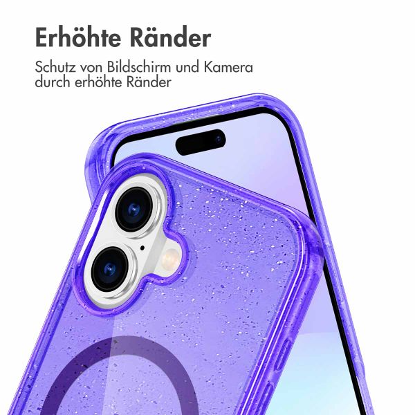 imoshion Sparkle Back Cover mit MagSafe Apple iPhone 17 - Violett