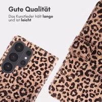 imoshion Design Klapphülle Samsung Galaxy S26 Ultra - Leopard Mood