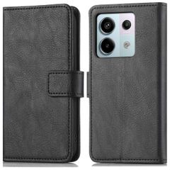 imoshion Luxuriöse Klapphülle Xiaomi Redmi Note 13 Pro (5G) / Poco X6 - Schwarz