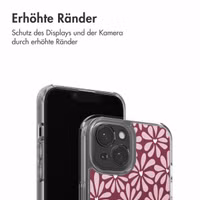 imoshion Design Hülle Apple iPhone 15 - Bloom Love Blush