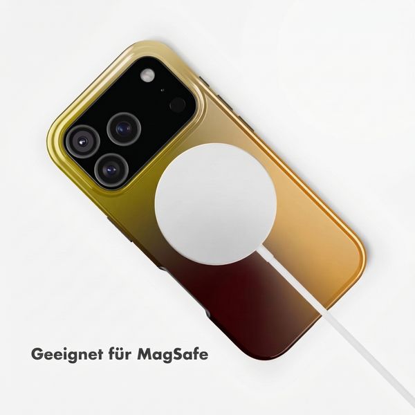 Selencia Vivid Rückabdeckung mit MagSafe Apple iPhone 18 Pro / 17 Pro - Gradient Olive Dust