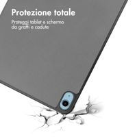 imoshion Trifold Klapphülle Apple iPad 11 (2025) 11 Zoll A16 / iPad 10 (2022) 10.9 Zoll - Grau