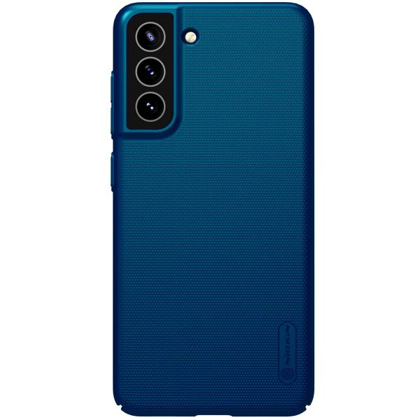 Nillkin Super Frosted Shield Case für das Samsung Galaxy S21 FE - Blau