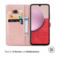 imoshion Mandala Klapphülle für das Samsung Galaxy A14 (5G/4G) - Rose Gold