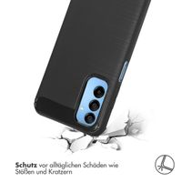 imoshion Brushed Back Cover für das Samsung Galaxy A15 (5G/4G) - Schwarz