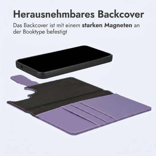 imoshion Herausnehmbare 2-in-1 Luxus-Bookcase Samsung Galaxy S26 Ultra - Violett