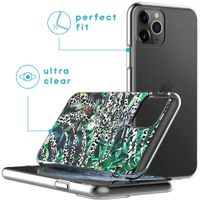 imoshion Design Hülle iPhone 11 Pro - Dschungel - Weiß / Schwarz