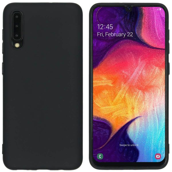 imoshion Color TPU Hülle Schwarz für Samsung Galaxy A50 / A30s