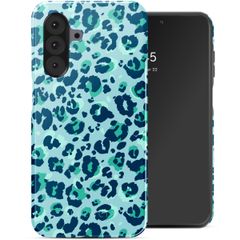 Selencia Vivid Back Cover Samsung Galaxy A26 - Wild Spots Light Blue