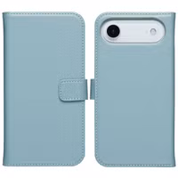 Selencia Echtleder Klapphülle Apple iPhone Air - Air Blue