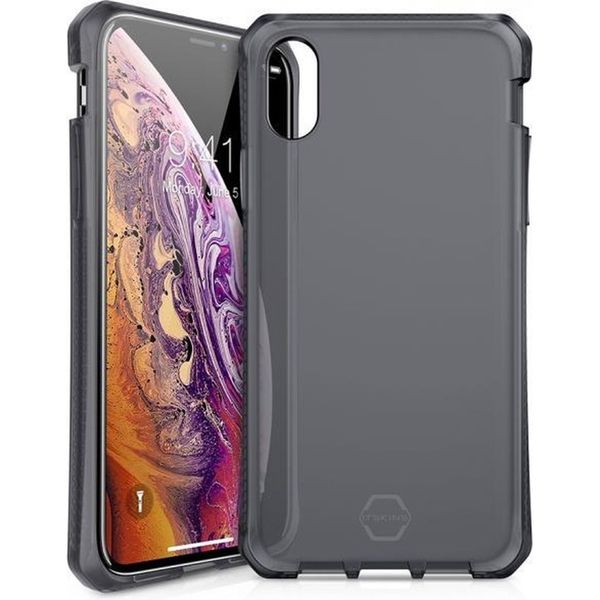 Itskins Spectrum Frost Backcover iPhone Xs / X - Schwarz