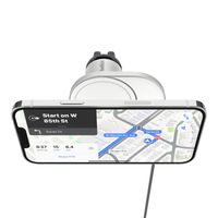 Belkin BoostCharge Pro Magnetisches Kabelloses Autoladegerät - Telefonhalterung Lüftungsgitter - Inklusive Adapter