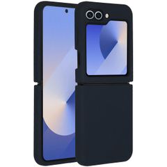 Accezz Liquid Silikoncase Samsung Galaxy Z Flip 6 - Dunkelblau