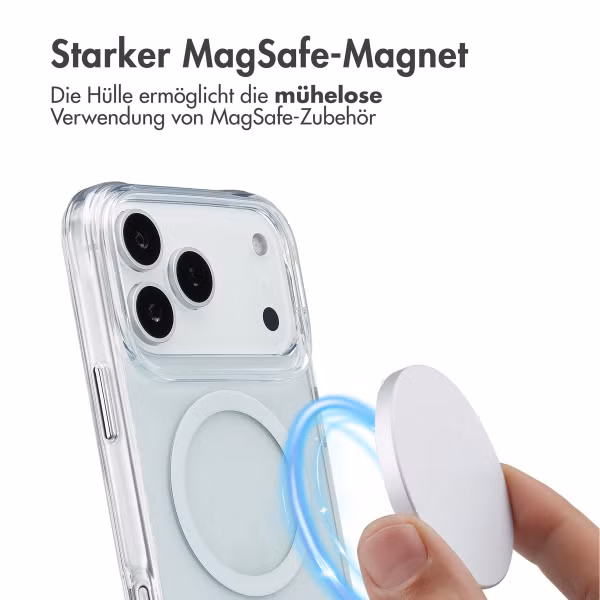 imoshion Rugged Air MagSafe Case Apple iPhone 17 Pro Max - Transparent